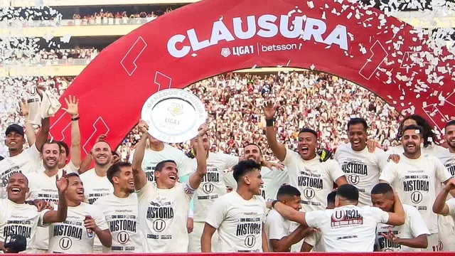 ¡Clásico en la final! Universitario se coronó campeón del Clausura y jugará ante Alianza Lima por el título nacional