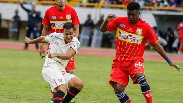 Universitario cayó 3-0 ante Sport Huancayo por el Torneo Clausura