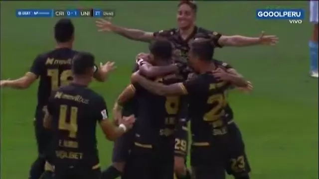 Universitario vs. Sporting Cristal: Alberto Quintero marcó el 1-0 para el cuadro crema