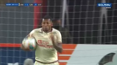 El panameño encontró el gol que la da vida a Universitario. | Video: GOL Perú