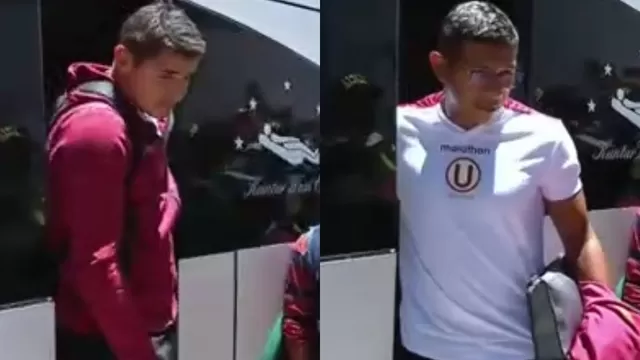Universitario vs. UTC: Así llegó el plantel crema al estadio de Cajabamba