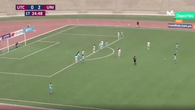 Universitario vs. UTC: Fabiola Herrera marcó un espectacular gol de tiro libre