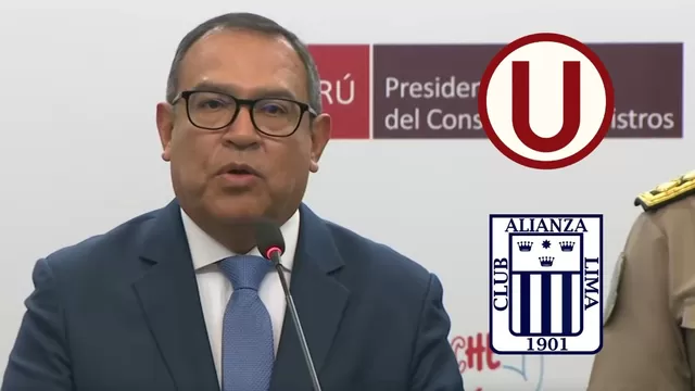 Alberto Otárola anunció cierre de tribunas para Alianza Lima y Universitario