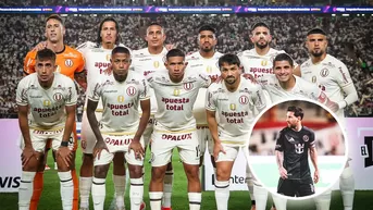 Universitario y el jugador que se llevó camiseta de Lionel Messi