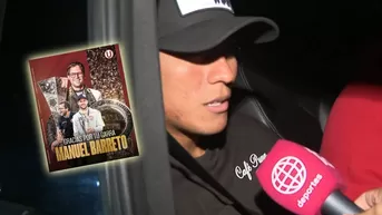 Jugadores de Universitario agradecen a Barreto y le desean lo mejor