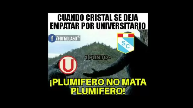 Divertidos memes del empate entre Universitario y Cristal.-foto-1