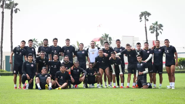Universitario y su último entrenamiento del 2021