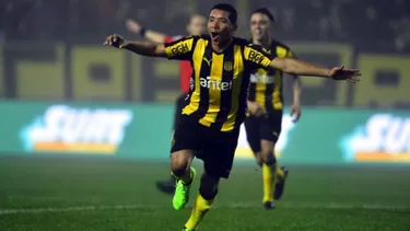 Cristian Palacios pertenece al Puebla de M&amp;eacute;xico. | Foto: Pe&amp;ntilde;arol