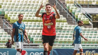 Alexis Blanco, delantero argentino de 32 años. | Foto: Prensa Caracas FC