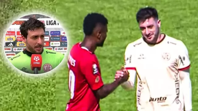 Ignacio Barrios, arquero de UTC, ingresó como delantero ante Sport Huancayo por insólito motivo / Foto y video: L1MAX