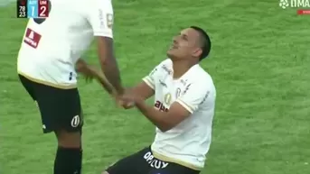 Valera conectó de cabeza y anotó el 2-1 de Universitario ante ADT