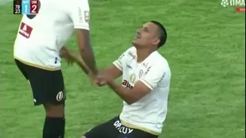 Valera conectó de cabeza y anotó el 2-1 de Universitario ante ADT