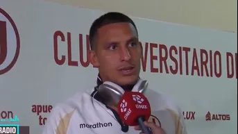 Valera reveló cuál es su meta con Universitario tras nuevo gol