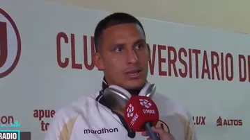 Valera reveló cuál es su meta con Universitario tras nuevo gol