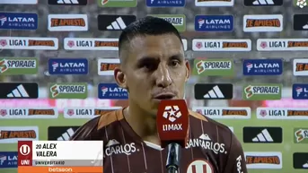 Valera se pronunció tras su doblete en victoria de Universitario