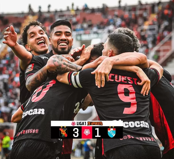 Melgar 3-1 ADT de Tarma. | Fuente: @Liga1TeApuesto