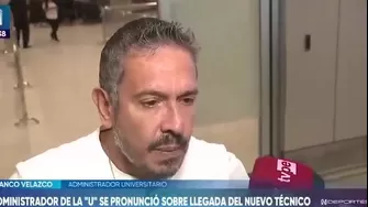 Franco Velazco se refirió sobre la llegada del nuevo DT y confía en clasificación a nivel internacional / Fuente: Canal N