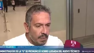 Velazco habló sobre llegada de nuevo DT y confía en clasificación