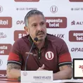 Velazco pidió perdón al hincha de Universitario: "Todos están bajo evaluación"