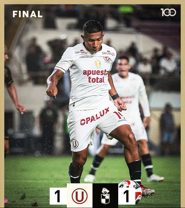 Universitario 1-1 Coquimbo Unido. | Fuente: @universitario