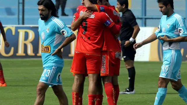 Sport Huancayo venció a Sporting Cristal y lo sacó de carrera