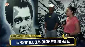 Waldir Sáenz calienta el clásico en la previa de Desvelados