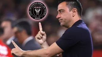 ¿Xavi Hernández llegaría a Inter Miami como DT?