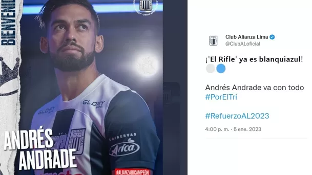 Twitter: Alianza Lima