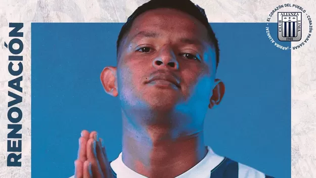 Yordi Vílchez renovó una temporada más con Alianza Lima