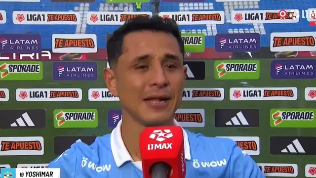 Yoshimar Yotún rompió en llanto luego de anotar en su regreso y triunfo de Sporting Cristal
