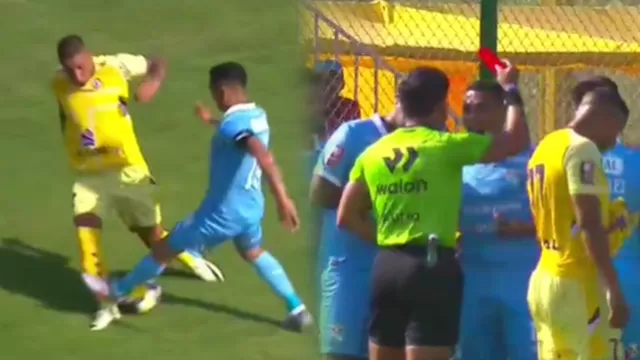 VAR revisó dura falta de Yoshimar Yotún y fue expulsado del Sporting Cristal vs Juan Pablo II por Liga 1 / L1 MAX