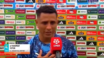 Yotún habló tras triunfo de Sporting Cristal y se refirió a agresión de Julio César Uribe / Foto y video: L1MAX