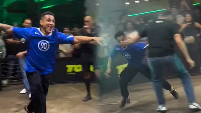 Yoshimar Yotún le hizo una llamativa jugada a Hernán Barcos en evento deportivo / AD / X