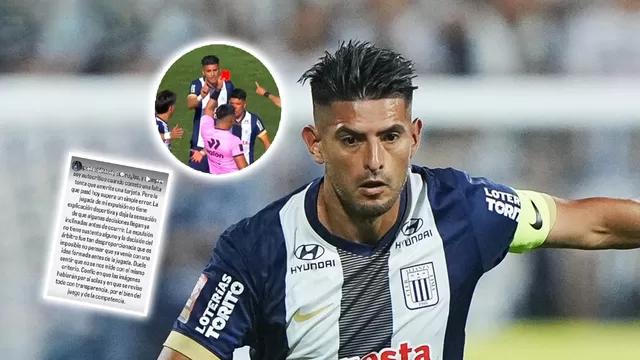 Carlos Zambrano dio su descargo luego de ser expulsdo en el partido de Alianza Lima vs UTC / AD