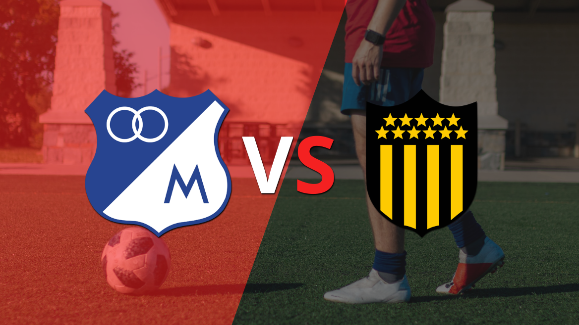 Millonarios fue más y venció por 3 a 1 a Peñarol