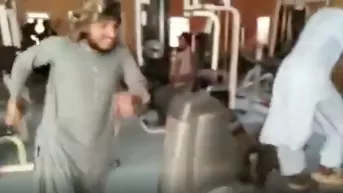 Afganistán: La curiosa reacción de los talibanes cuando ingresaron a un gimnasio