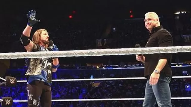 AJ Styles encaró a Shane McMahon y calientan rivalidad para WrestleMania