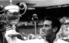 Alejandro Olmedo, leyenda del tenis peruano, falleció a los 84 años - Noticias de tenis