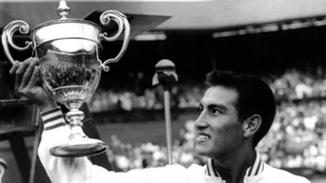 Alejandro Olmedo, leyenda del tenis peruano, falleció a los 84 años