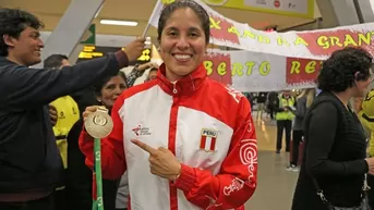 Alexandra Grande: así fue recibida tras ganar oro en World Games de Polonia