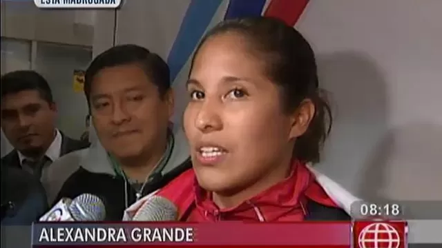 Alexandra Grande: karateca peruana volvió a Lima con el oro de Toronto