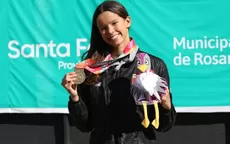 Alexia Sotomayor recibió la medalla de oro que ganó en Suramericanos de la Juventud - Noticias de tabla-posiciones