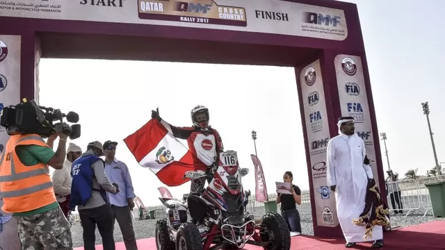 Alexis Hernández quedó segundo en Mundial de Rally Cross Country en Qatar