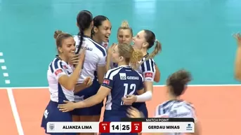 Alianza Lima perdió 3-1 ante Gerdau Minas por la semifinal de la Brasil Cup