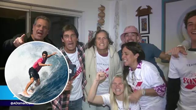 América Deportes compartió con la familia de Alonso Correa una jornada memorable para el surfer peruano. | Video: 