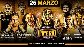 ¡Estos son los ganadores de las entradas dobles para Imperio Lucha Libre!