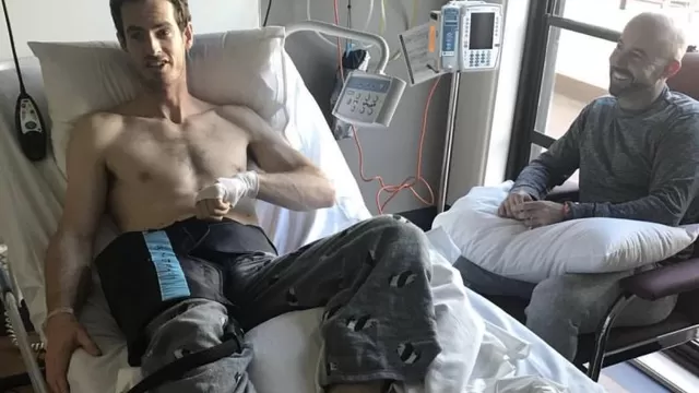 Andy Murray se sometió a una cirugía de cadera y espera volver en seis meses