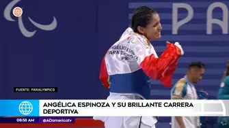 Angélica Espinoza: La increíble historia de la carrera bicampeona. | Video: AD