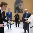 Así fue el encuentro entre el papa León XIV y Jannik Sinner en el Vaticano