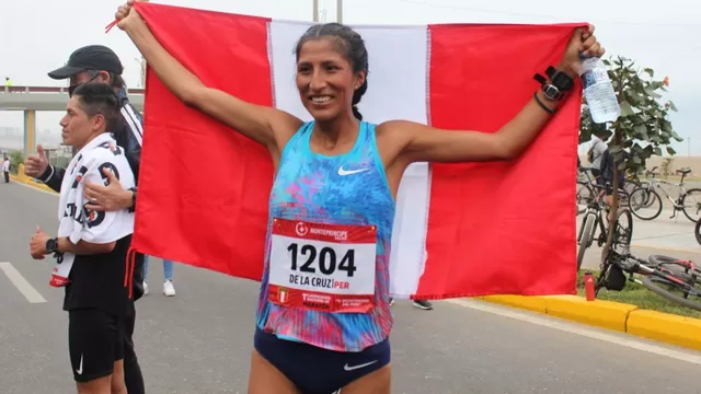 La atleta peruana Jovana de la Cruz logró clasificar a los Juegos Olímpicos París 2024 /Foto: Andina / Video: N Deportes